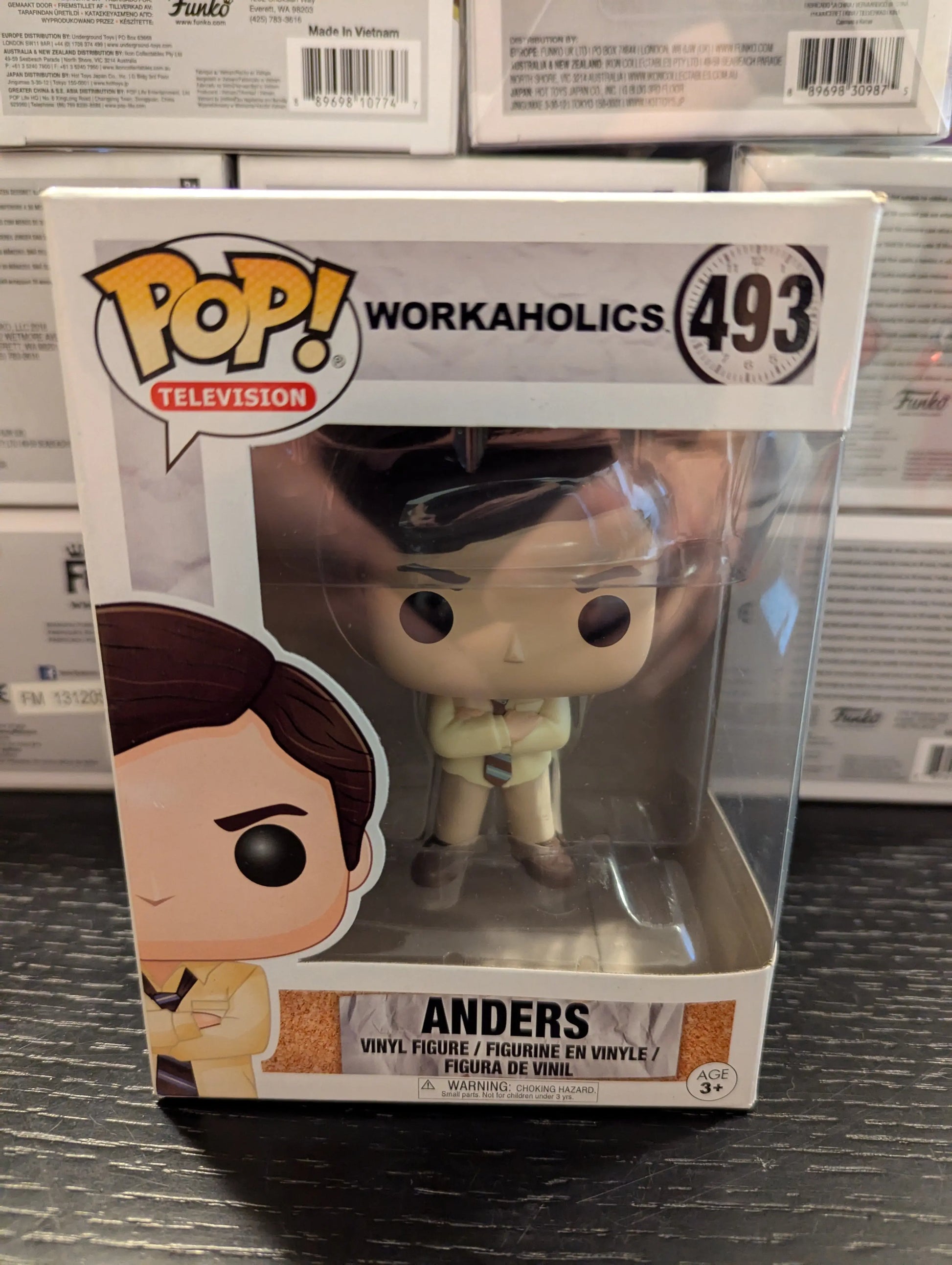 Funko POP! Television Workaholics Anders #493 Vinyl Figure FRENLY BRICKS - Open 7 Days