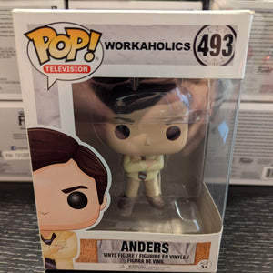 Funko POP! Television Workaholics Anders #493 Vinyl Figure FRENLY BRICKS - Open 7 Days