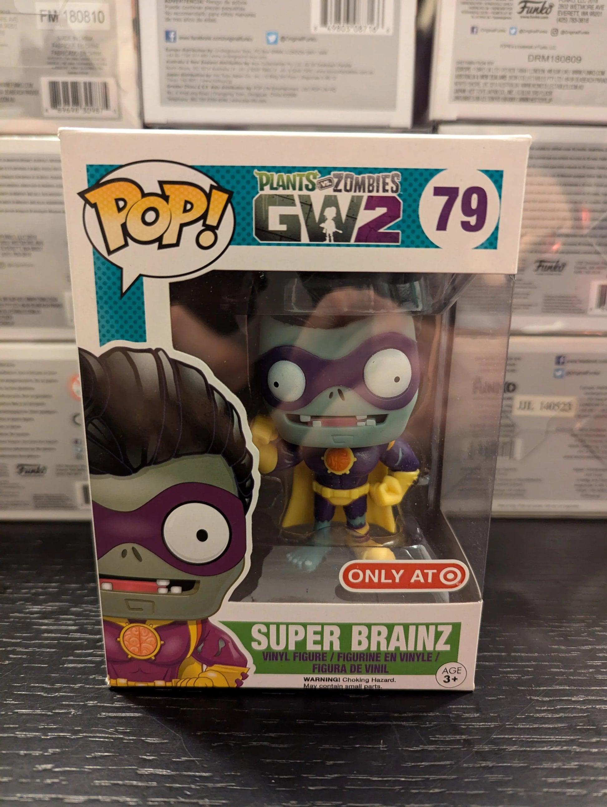 Plants vs. Zombies GW2 - Super Brainz #79 POP VINYL FRENLY BRICKS - Open 7 Days