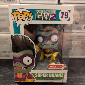 Plants vs. Zombies GW2 - Super Brainz #79 POP VINYL FRENLY BRICKS - Open 7 Days