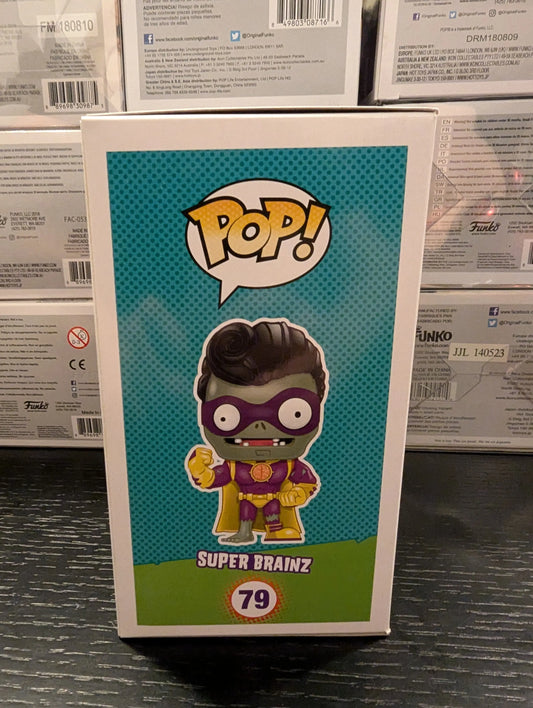 Plants vs. Zombies GW2 - Super Brainz #79 POP VINYL FRENLY BRICKS - Open 7 Days