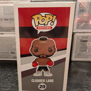 Funko Pop Vinyl - Clubber Lang 20 - Movies - Rocky - Vaulted FRENLY BRICKS - Open 7 Days