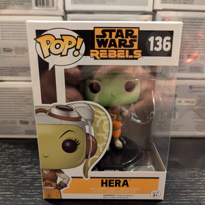 FUNKO Pop Vinyl - Star Wars REBELS Hera #136 FRENLY BRICKS - Open 7 Days