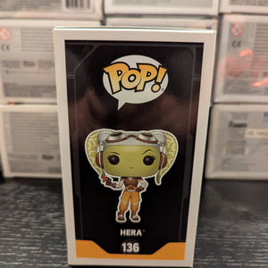 FUNKO Pop Vinyl - Star Wars REBELS Hera #136 FRENLY BRICKS - Open 7 Days