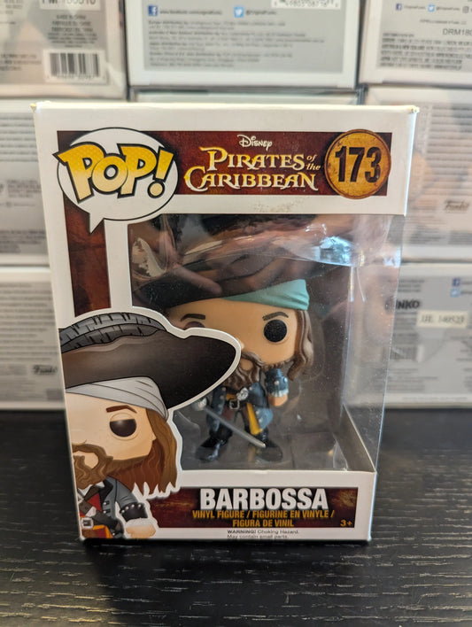 Funko Pop! Vinyl Disney 173 Barbossa Pirates of the Caribbean 2015 FRENLY BRICKS - Open 7 Days