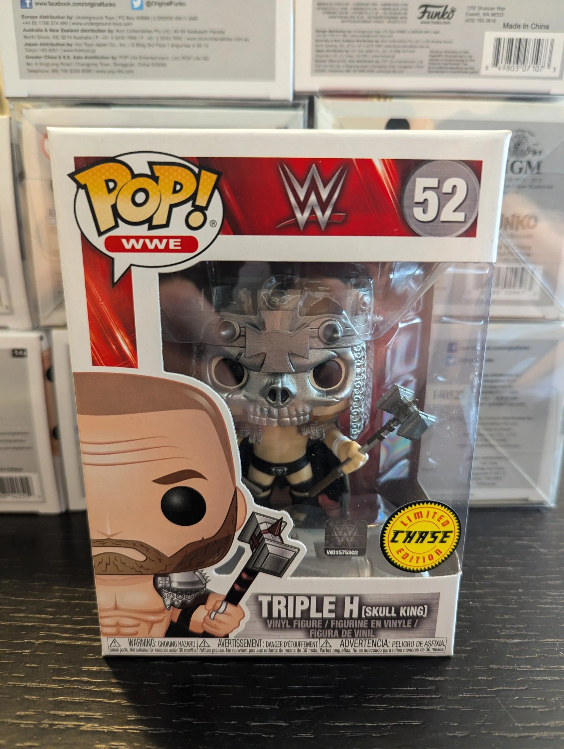 Funko Pop! Vinyl: WWE - Triple H (w/ Mask) (Chase) #52 FRENLY BRICKS - Open 7 Days