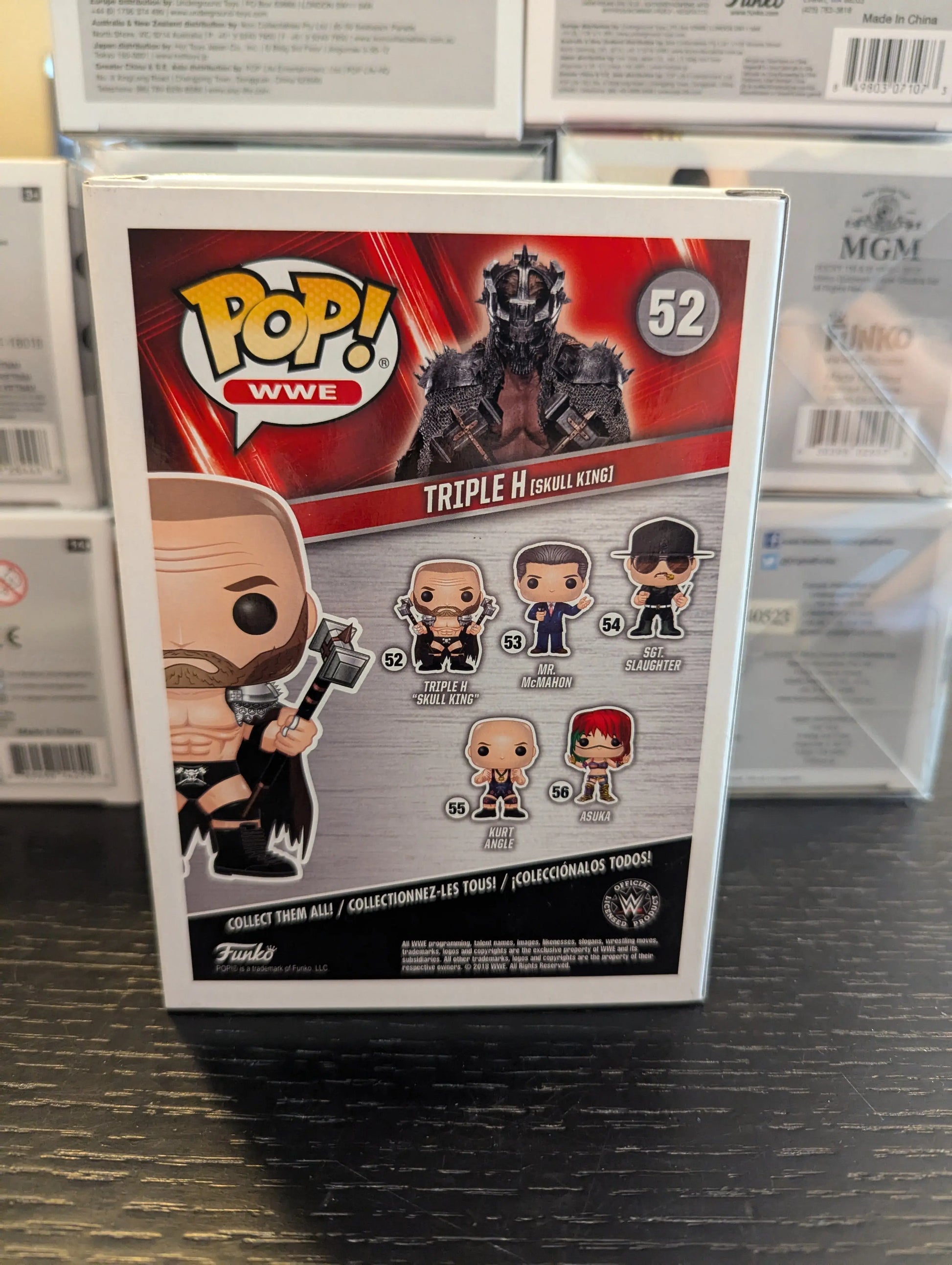 Funko Pop! Vinyl: WWE - Triple H (w/ Mask) (Chase) #52 FRENLY BRICKS - Open 7 Days