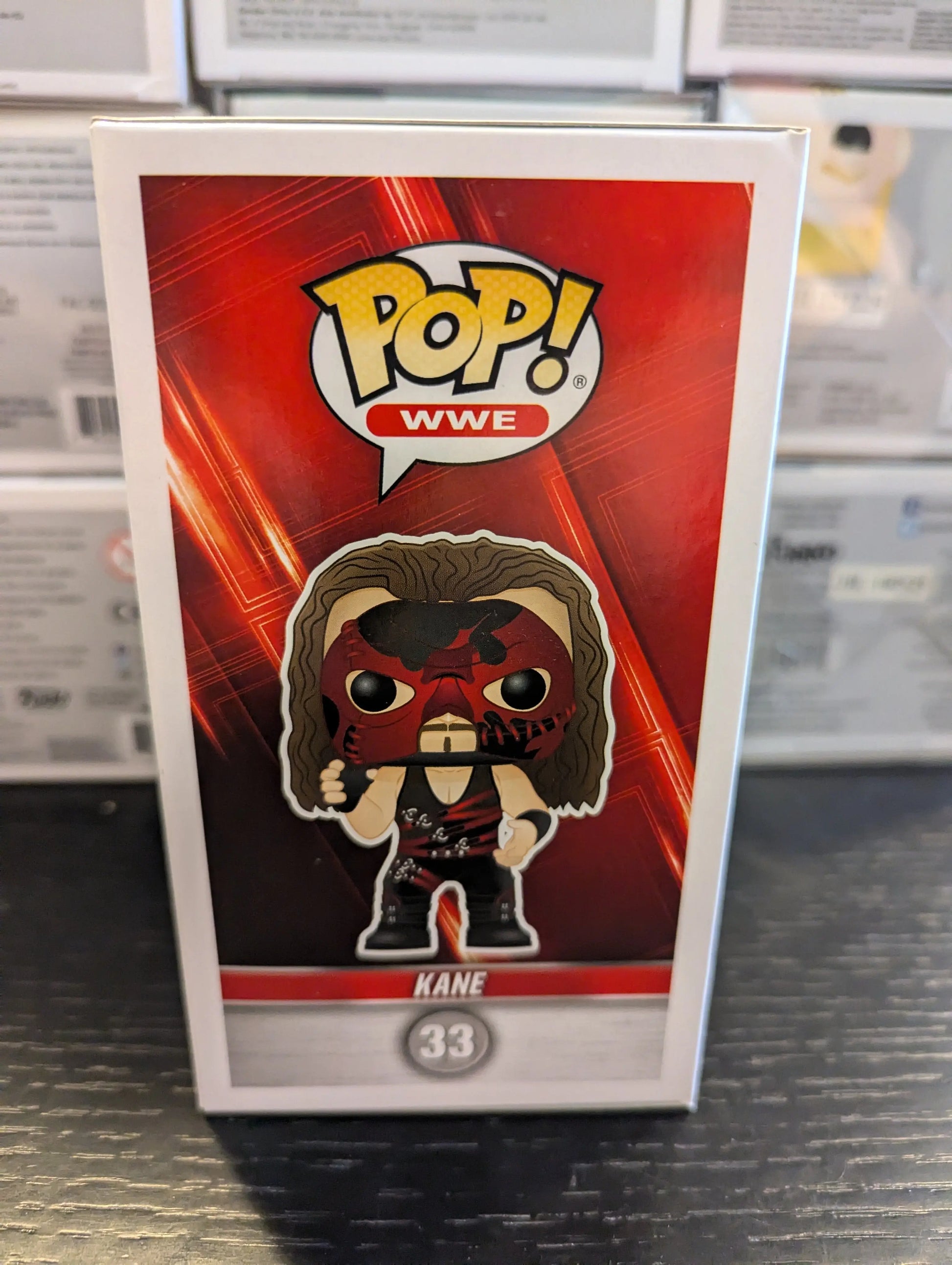 Funko Pop! Vinyl: WWE - Kane - #33 FRENLY BRICKS - Open 7 Days