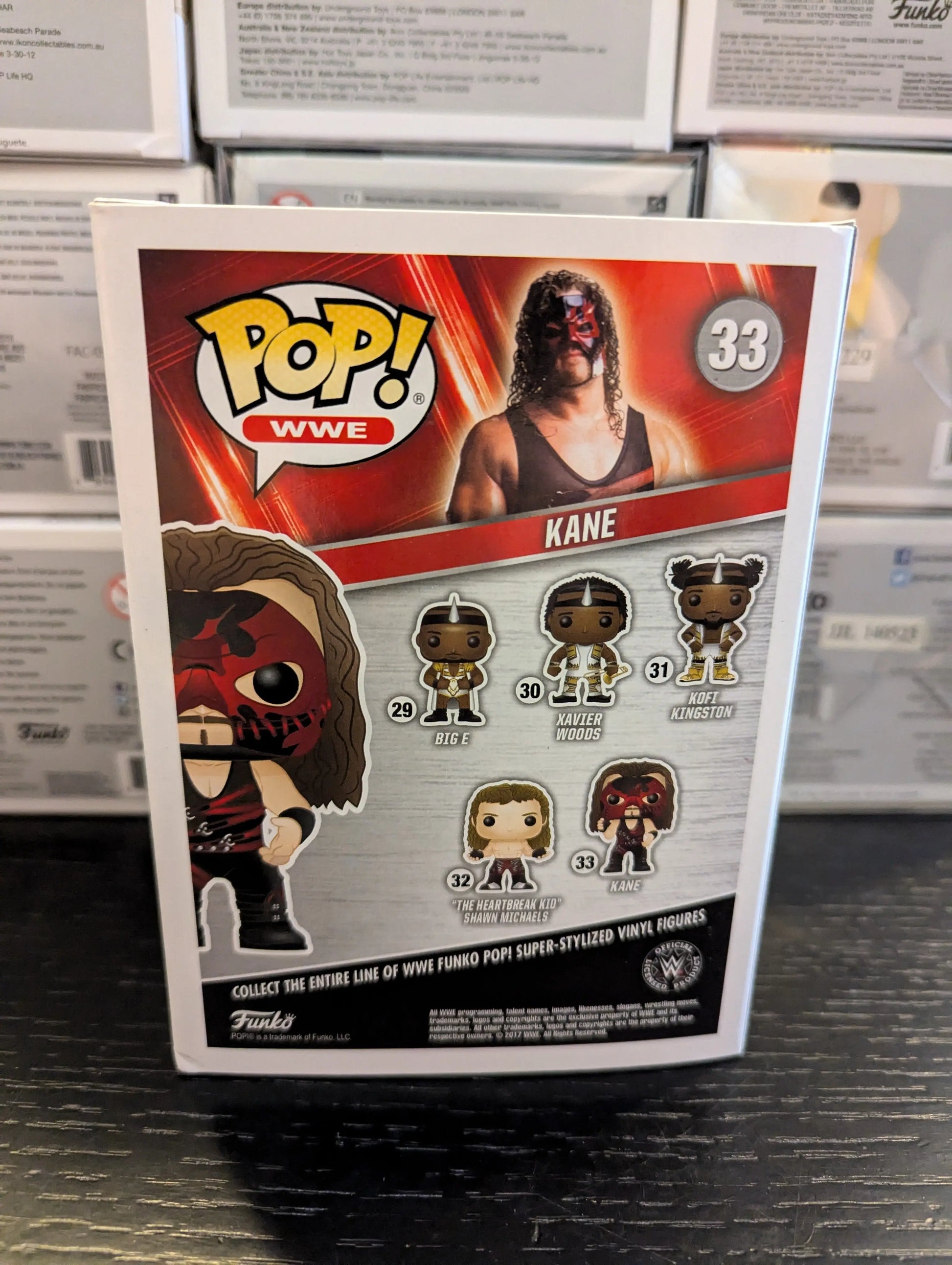 Funko Pop! Vinyl: WWE - Kane - #33 FRENLY BRICKS - Open 7 Days