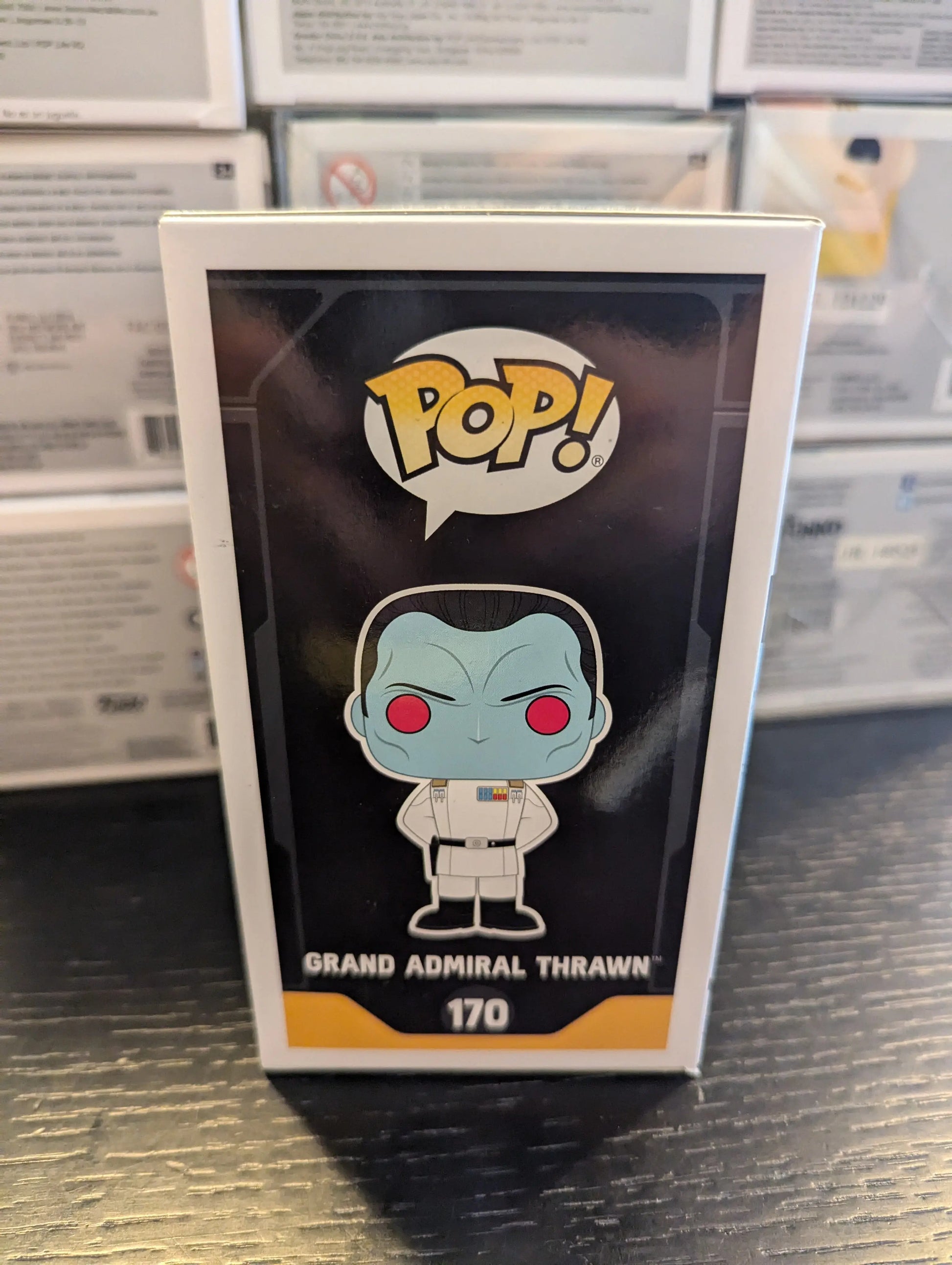 Star Wars Funko Pop Vinyl Grand Admiral Thrawn Rebels # 170 FRENLY BRICKS - Open 7 Days