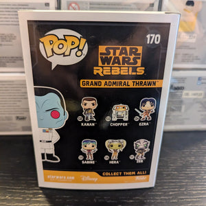 Star Wars Funko Pop Vinyl Grand Admiral Thrawn Rebels # 170 FRENLY BRICKS - Open 7 Days