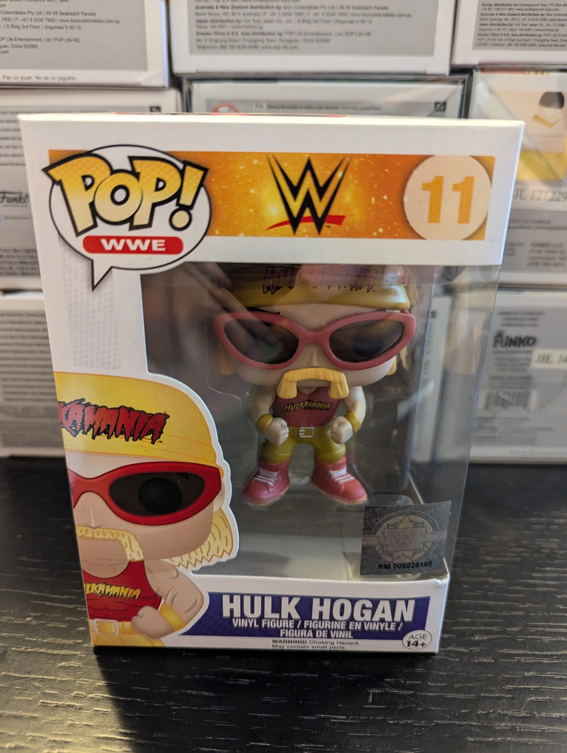 Funko POP! Hulk Hogan Vinyl WWE Wrestling Figure #11 VAULTED FRENLY BRICKS - Open 7 Days