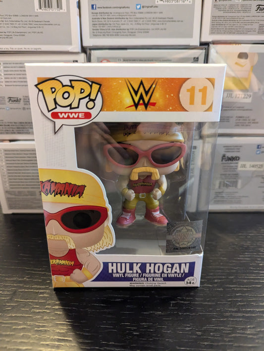 Funko POP! Hulk Hogan Vinyl WWE Wrestling Figure #11 VAULTED FRENLY BRICKS - Open 7 Days