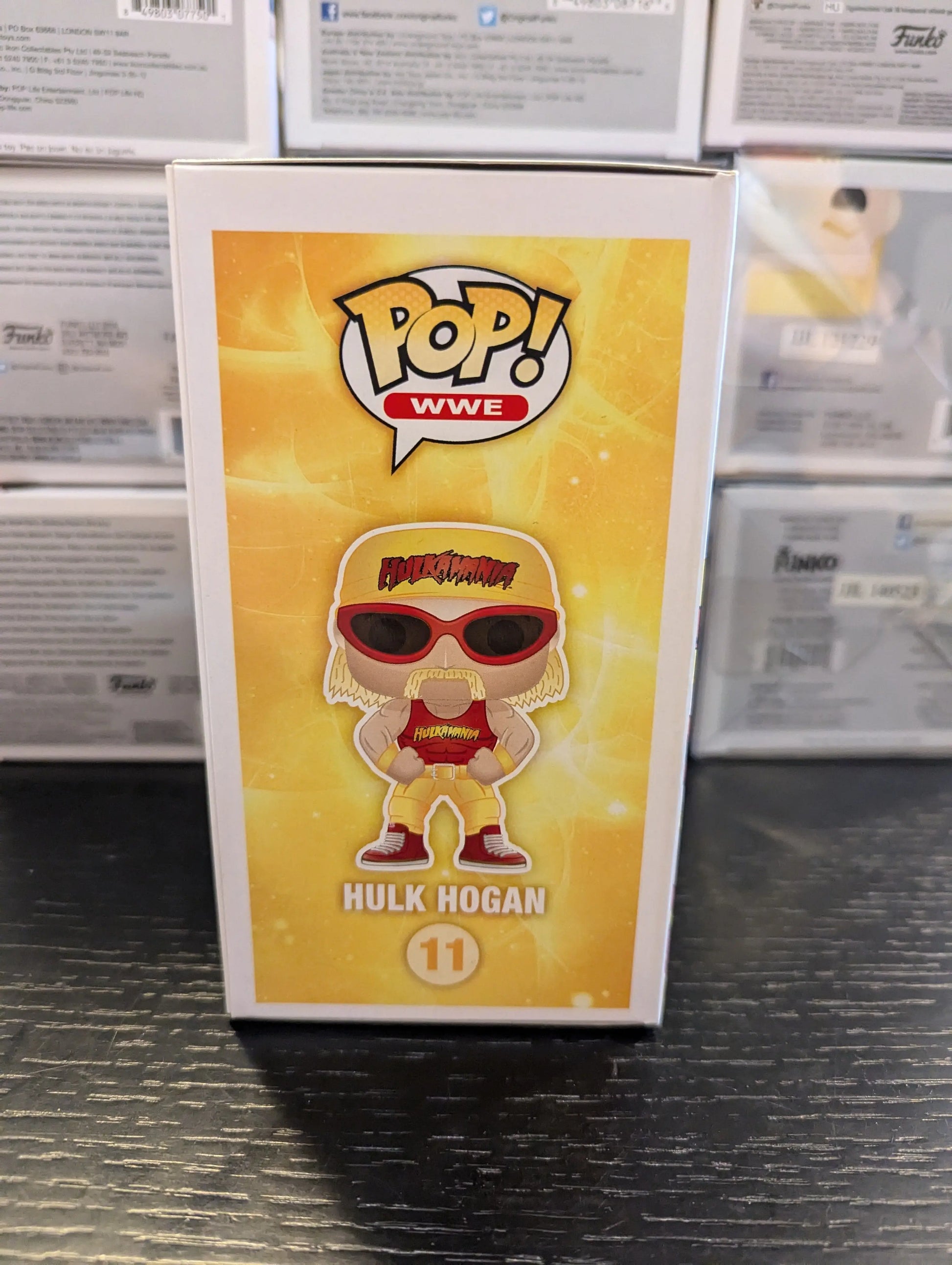 Funko POP! Hulk Hogan Vinyl WWE Wrestling Figure #11 VAULTED FRENLY BRICKS - Open 7 Days