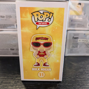 Funko POP! Hulk Hogan Vinyl WWE Wrestling Figure #11 VAULTED FRENLY BRICKS - Open 7 Days