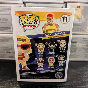 Funko POP! Hulk Hogan Vinyl WWE Wrestling Figure #11 VAULTED FRENLY BRICKS - Open 7 Days