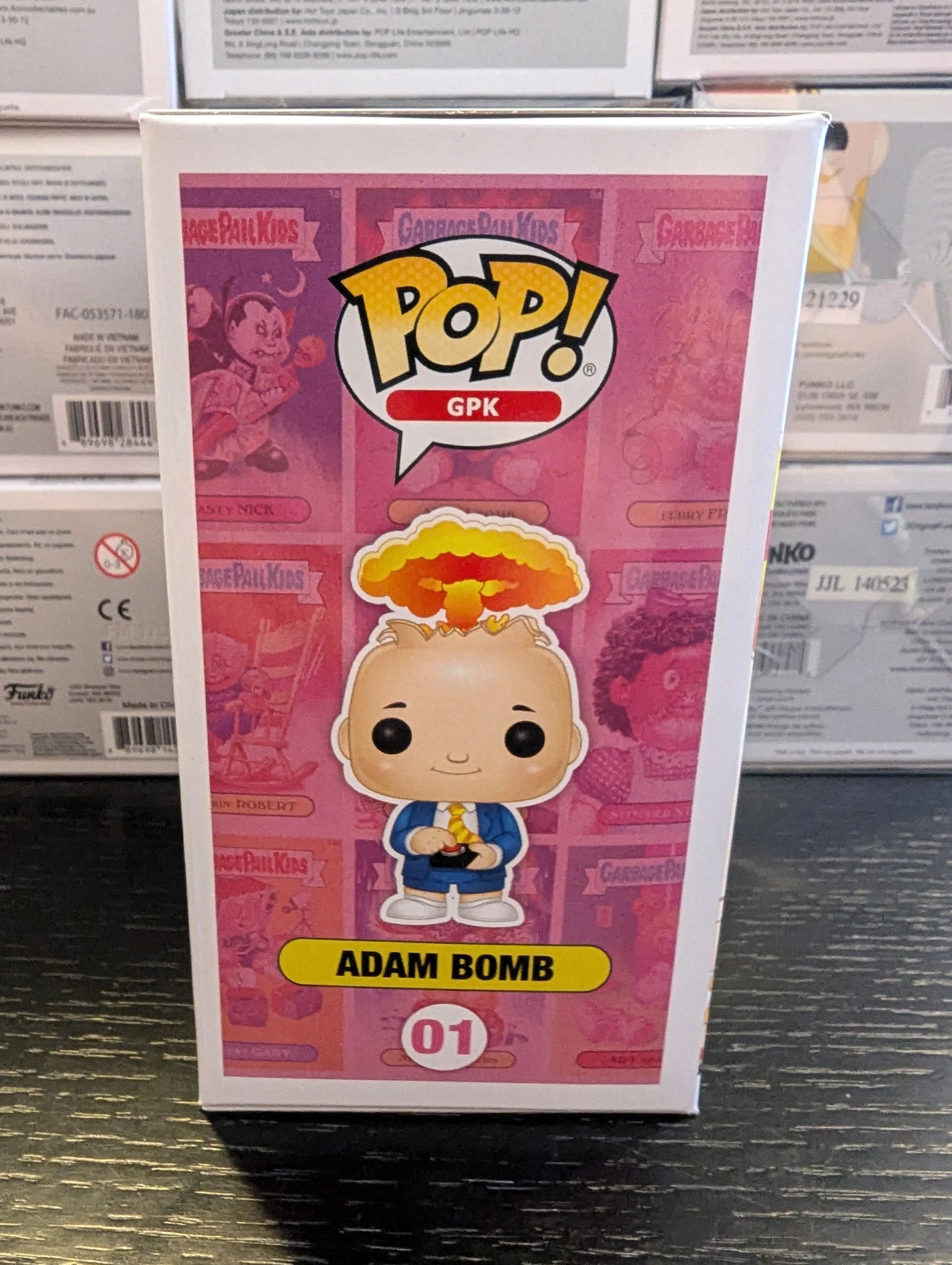 Funko Pop! Vinyl: Garbage Pail Kids - Adam Bomb (Glow) (Chase) #1 FRENLY BRICKS - Open 7 Days