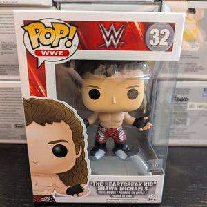 Shawn Michaels Funko POP Vinyl WWE #32 The Heartbreak Kid FRENLY BRICKS - Open 7 Days