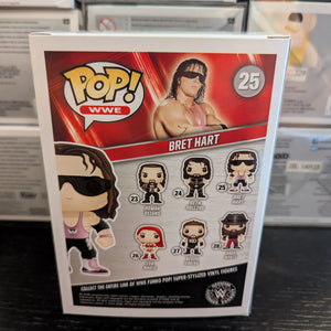 Funko Pop! WWE Bret Hart #25 Vaulted Vinyl Figure FRENLY BRICKS - Open 7 Days