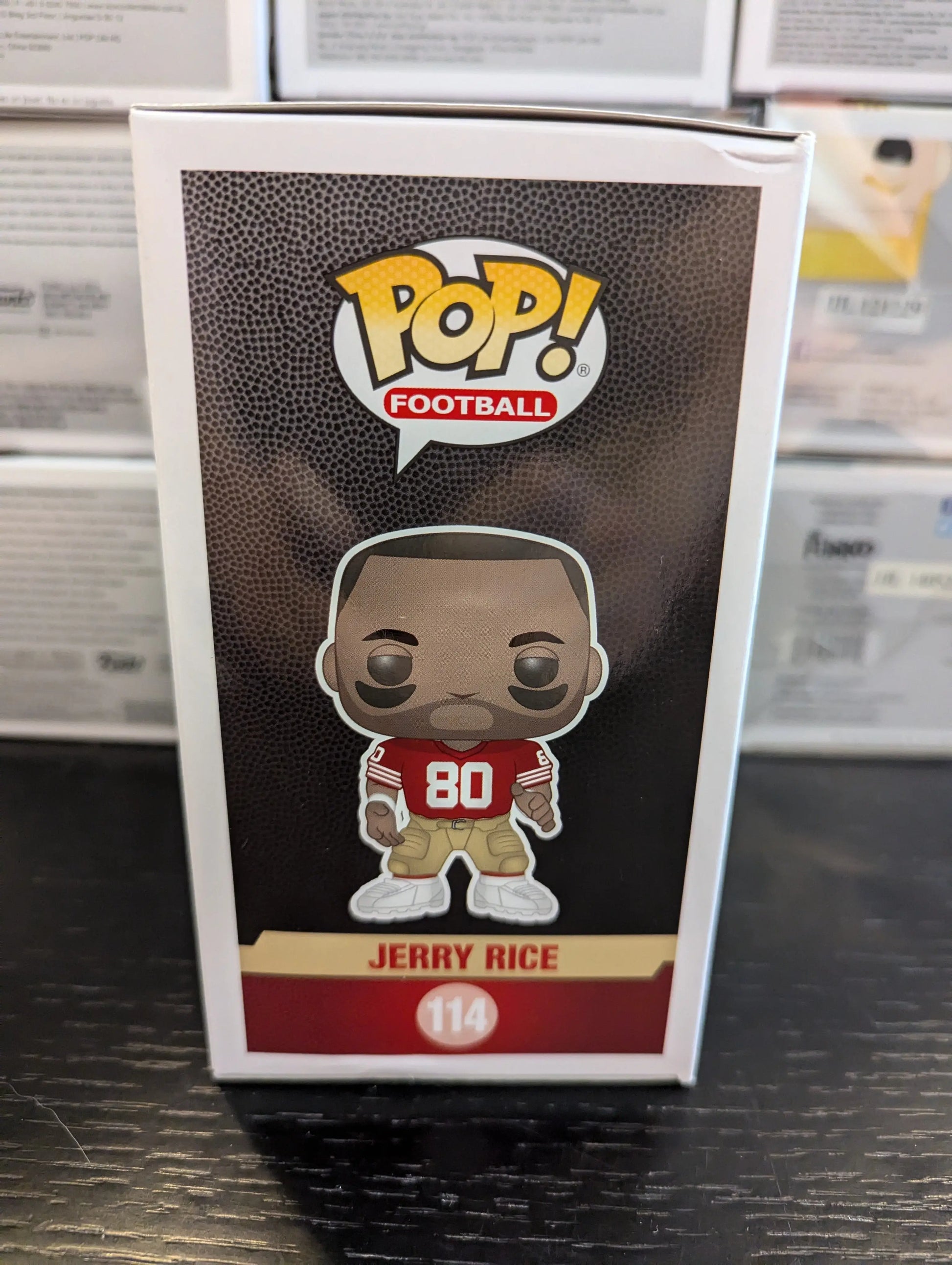 Funko Pop Football 49ers #114 Jerry Rice FRENLY BRICKS - Open 7 Days