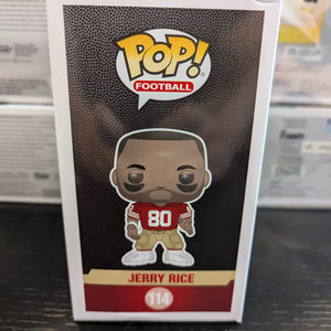 Funko Pop Football 49ers #114 Jerry Rice FRENLY BRICKS - Open 7 Days