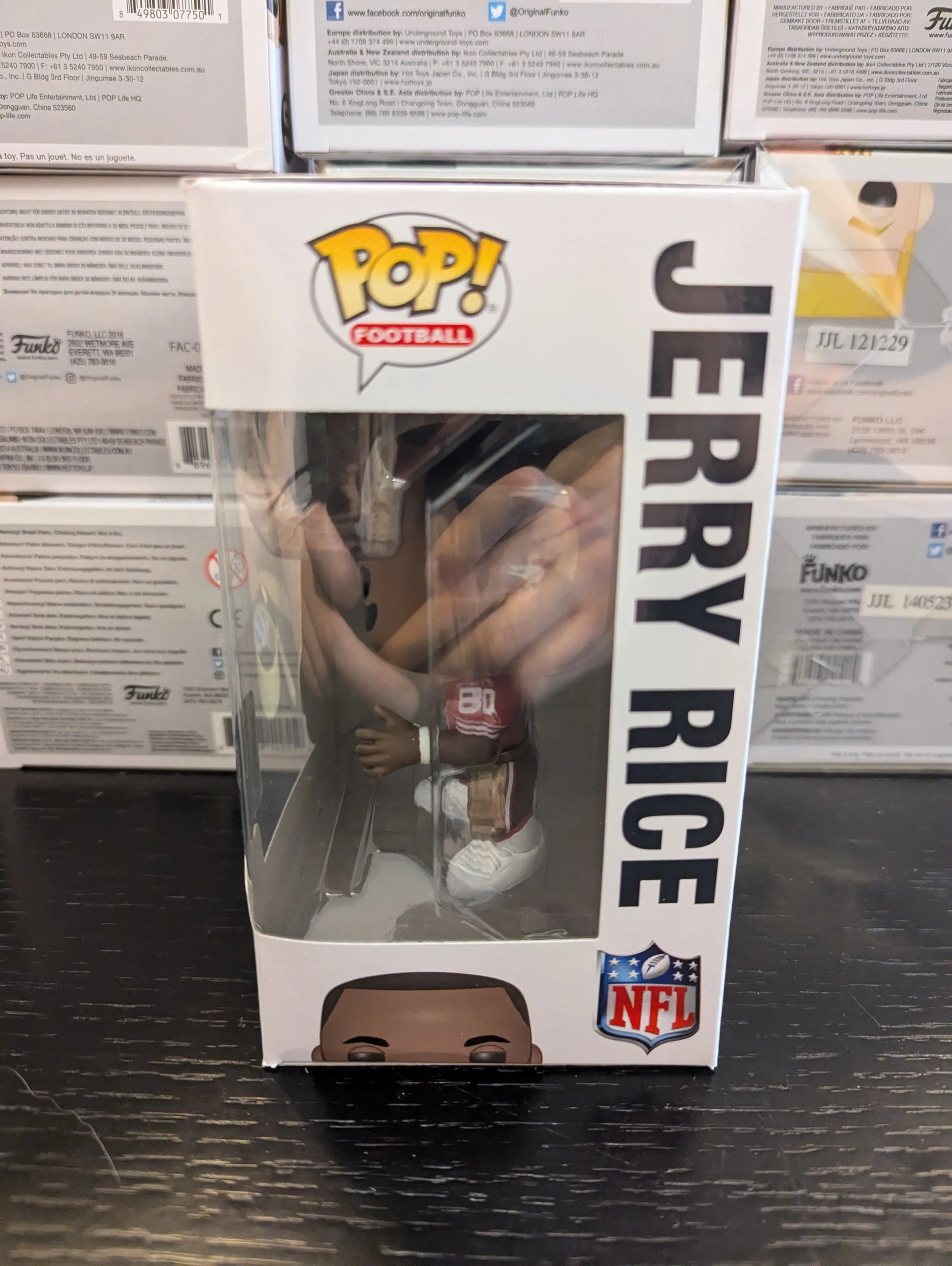 Funko Pop Football 49ers #114 Jerry Rice FRENLY BRICKS - Open 7 Days