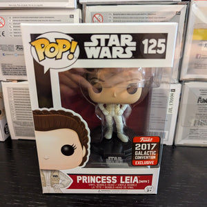 Funko POP! Star Wars #125 Princess Leia Hoth 2017 Galactic Convention Exclusive FRENLY BRICKS - Open 7 Days