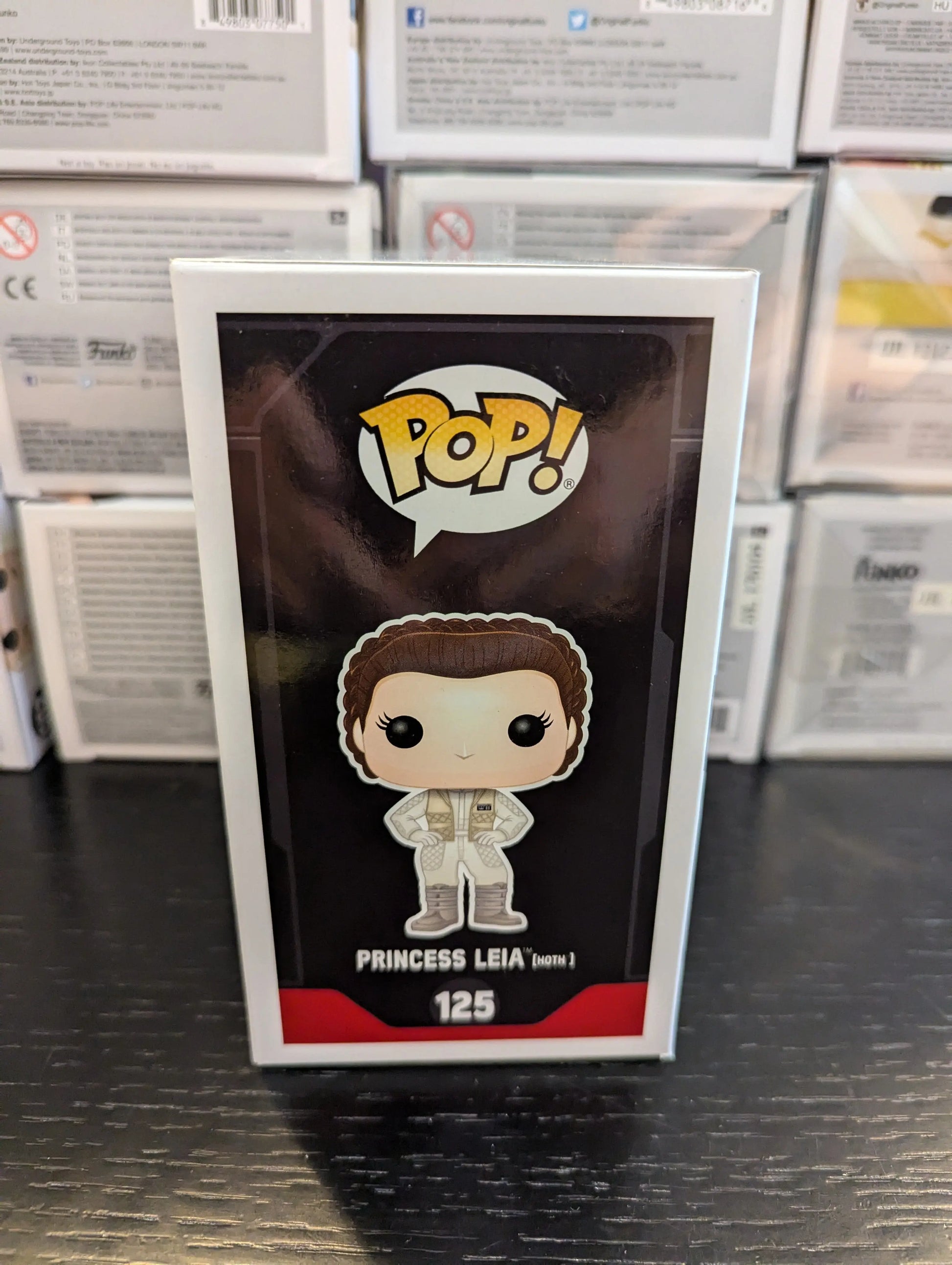 Funko POP! Star Wars #125 Princess Leia Hoth 2017 Galactic Convention Exclusive FRENLY BRICKS - Open 7 Days