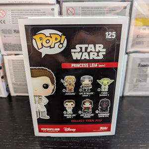 Funko POP! Star Wars #125 Princess Leia Hoth 2017 Galactic Convention Exclusive FRENLY BRICKS - Open 7 Days