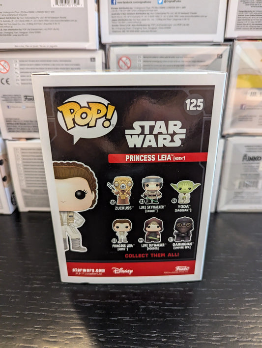 Funko POP! Star Wars #125 Princess Leia Hoth 2017 Galactic Convention Exclusive FRENLY BRICKS - Open 7 Days