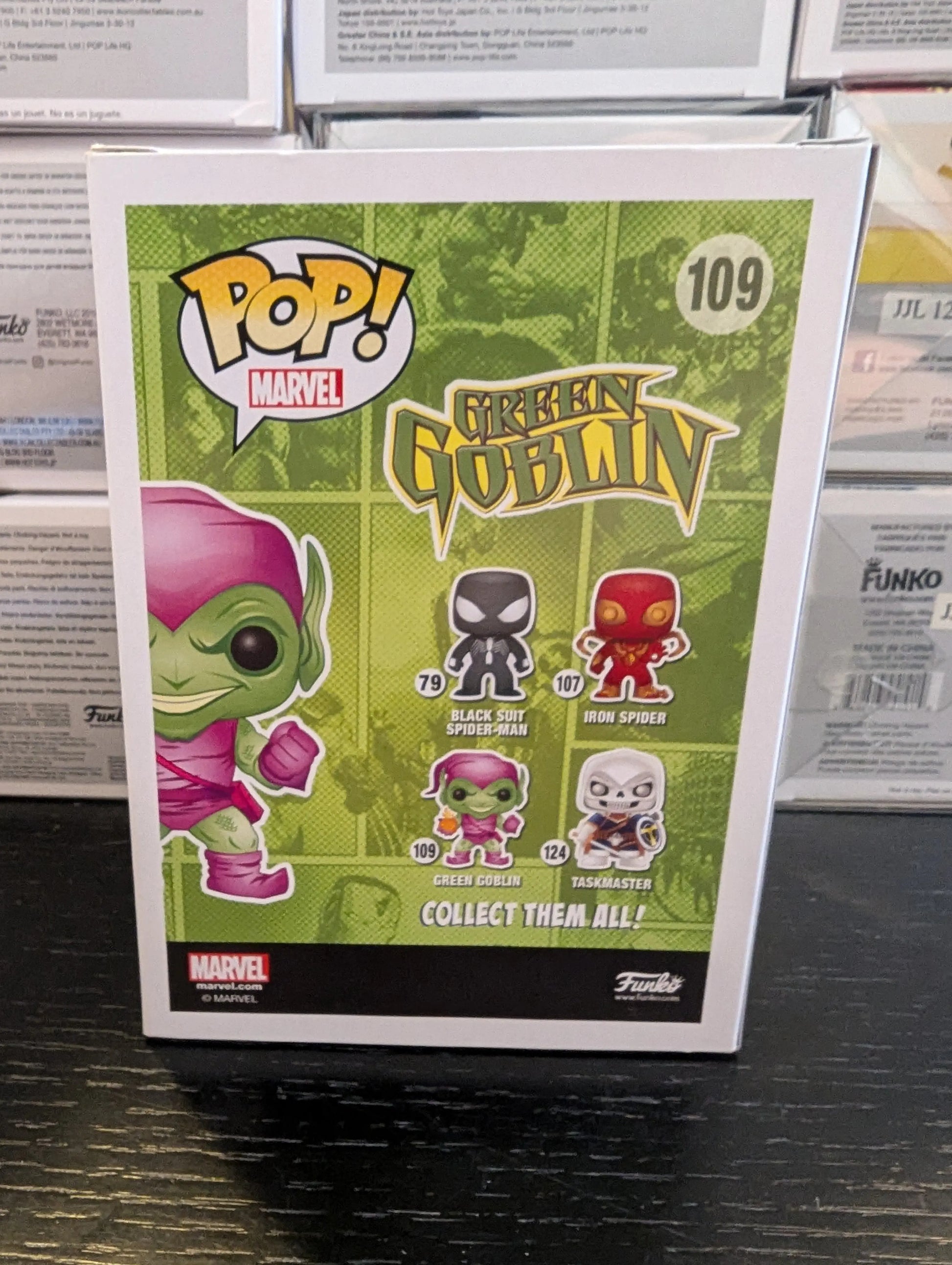 Funko Pop! Vinyl: Marvel - Green Goblin (Metallic) Limited (Chase) - Walgreens FRENLY BRICKS - Open 7 Days