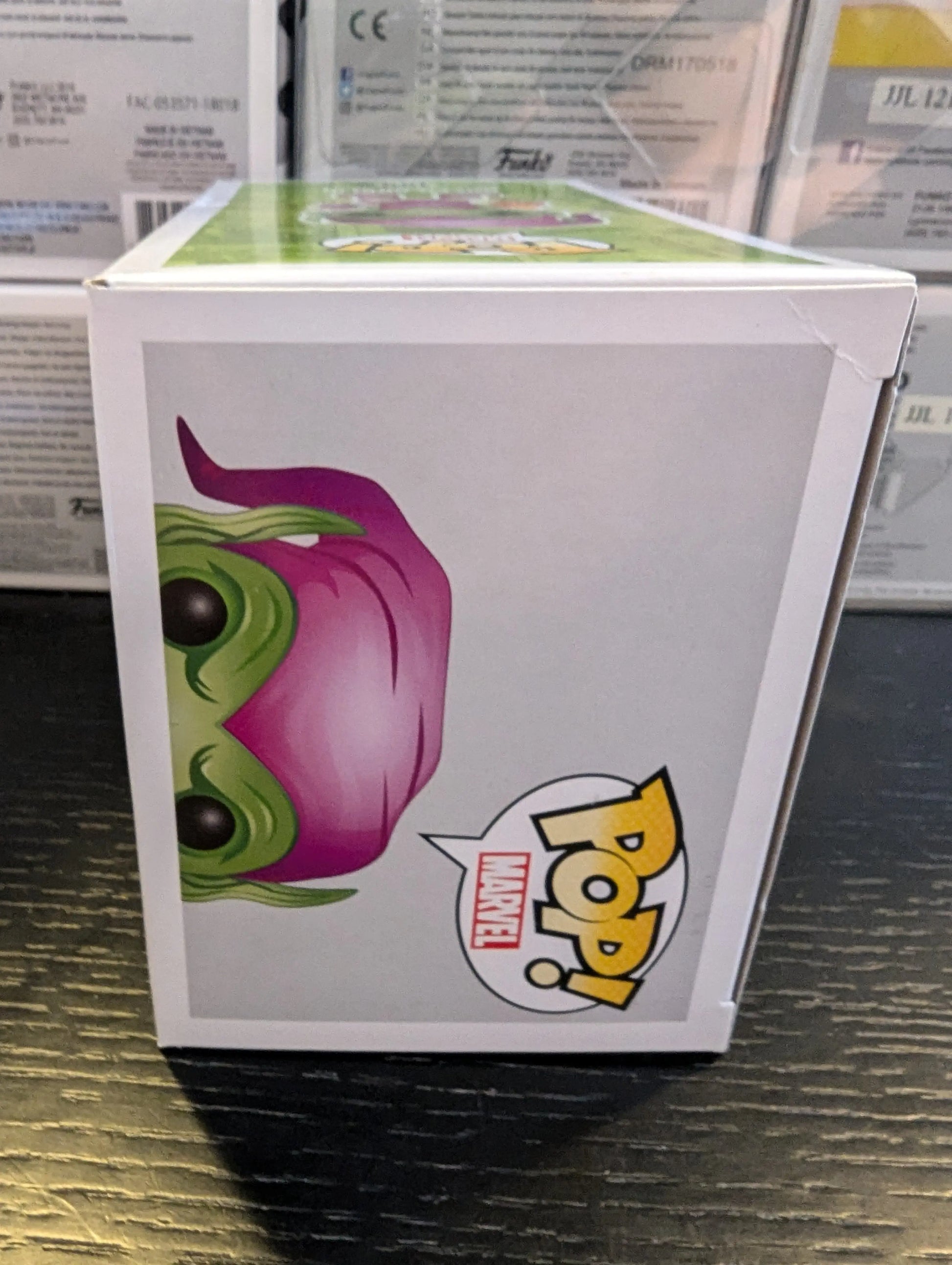 Funko Pop! Vinyl: Marvel - Green Goblin (Metallic) Limited (Chase) - Walgreens FRENLY BRICKS - Open 7 Days