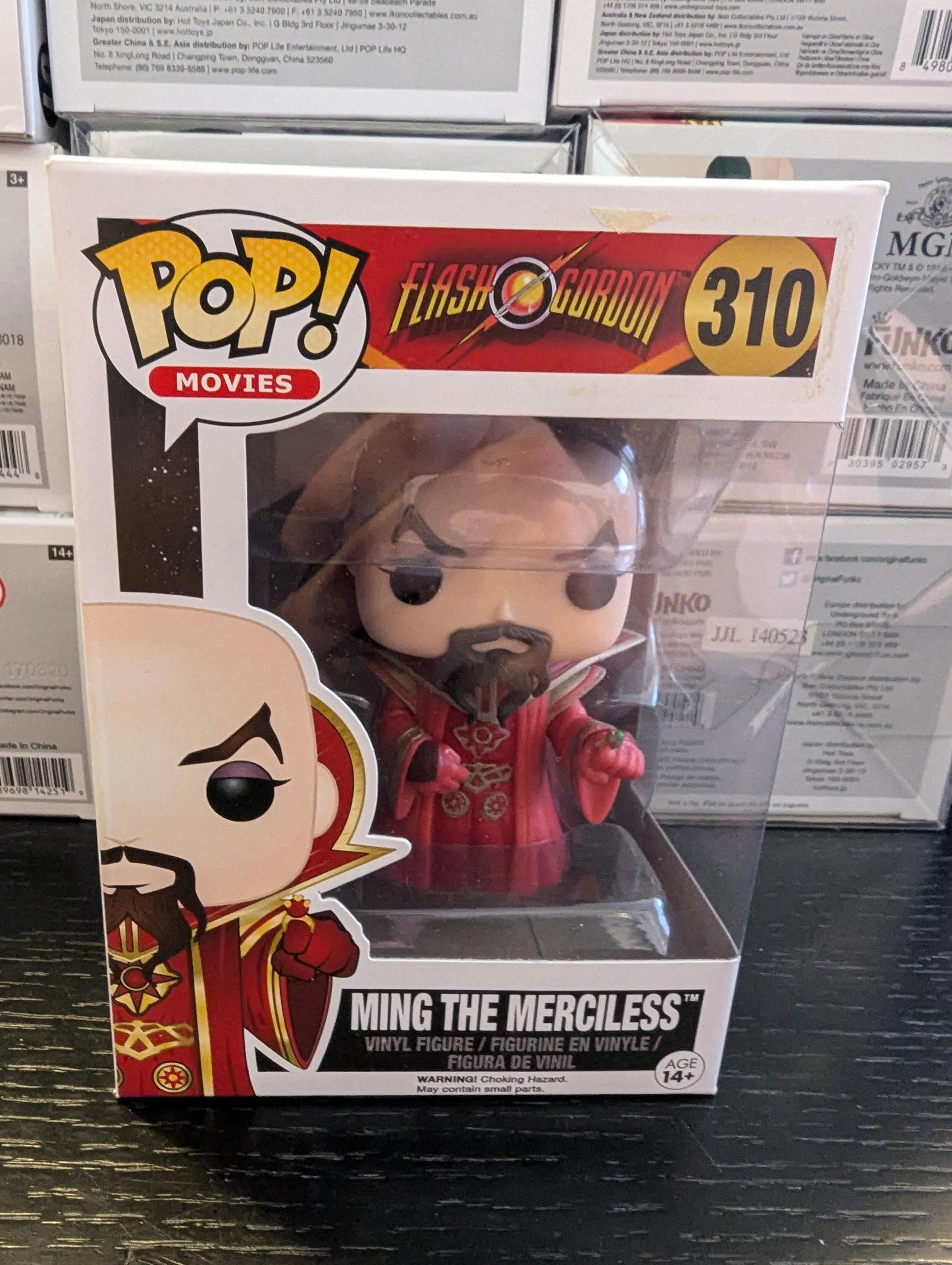 Pop Vinyl Flash Gordon 310 Ming the Merciless 2016 FRENLY BRICKS - Open 7 Days