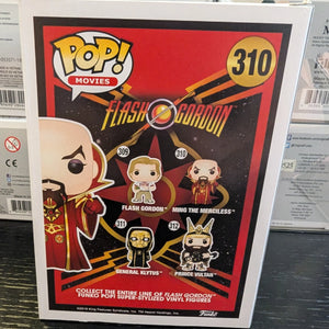 Pop Vinyl Flash Gordon 310 Ming the Merciless 2016 FRENLY BRICKS - Open 7 Days