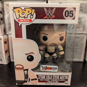 WWE Steve Austin 2K3:16 Collectors. Edition Exclusive 05 Funko Pop Vinyl Vaulted FRENLY BRICKS - Open 7 Days