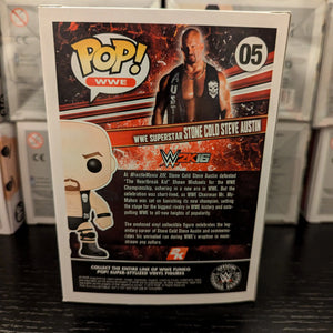 WWE Steve Austin 2K3:16 Collectors. Edition Exclusive 05 Funko Pop Vinyl Vaulted FRENLY BRICKS - Open 7 Days