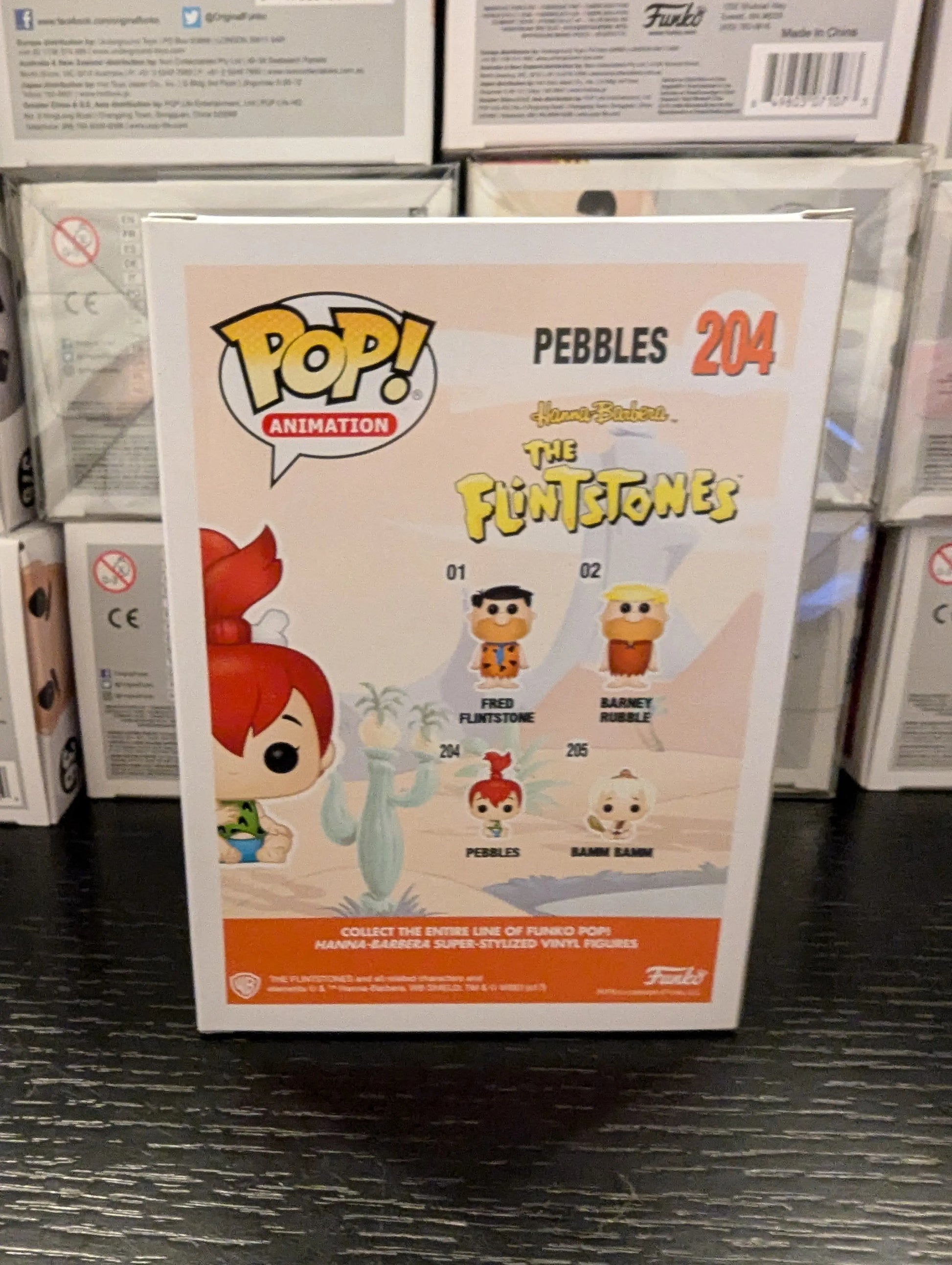 Animation Funko Pop - Pebbles - The Flintstones - 8000 Pieces - No. 204 FRENLY BRICKS - Open 7 Days