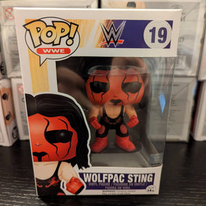 WWE NWO Wolfpac Sting 19 US Exclusive Funko Pop Vinyl FRENLY BRICKS - Open 7 Days