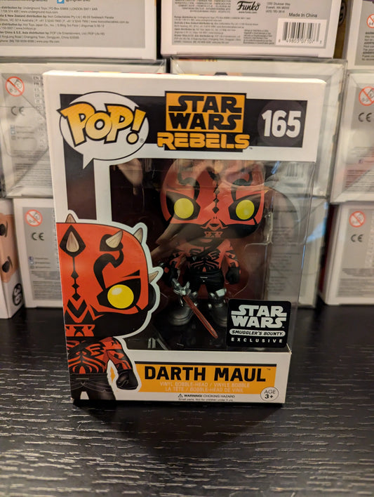 Funko Pop Vinyl Star Wars Rebels Darth Maul 165 Smugglers Bounty Exclusive FRENLY BRICKS - Open 7 Days