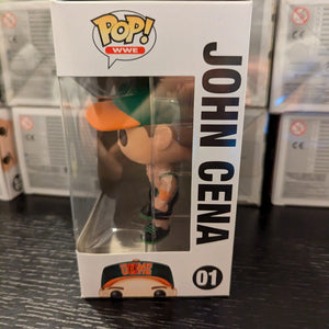 FUNKO POP WWE #01 JOHN CENA GREEN & ORANGE VAULTED VINYL FIGURE FRENLY BRICKS - Open 7 Days