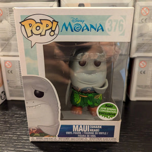 Funko Pop Vinyl - #376 2015 Spring Convention Exclusive Maui (Shark Head/Moana) FRENLY BRICKS - Open 7 Days