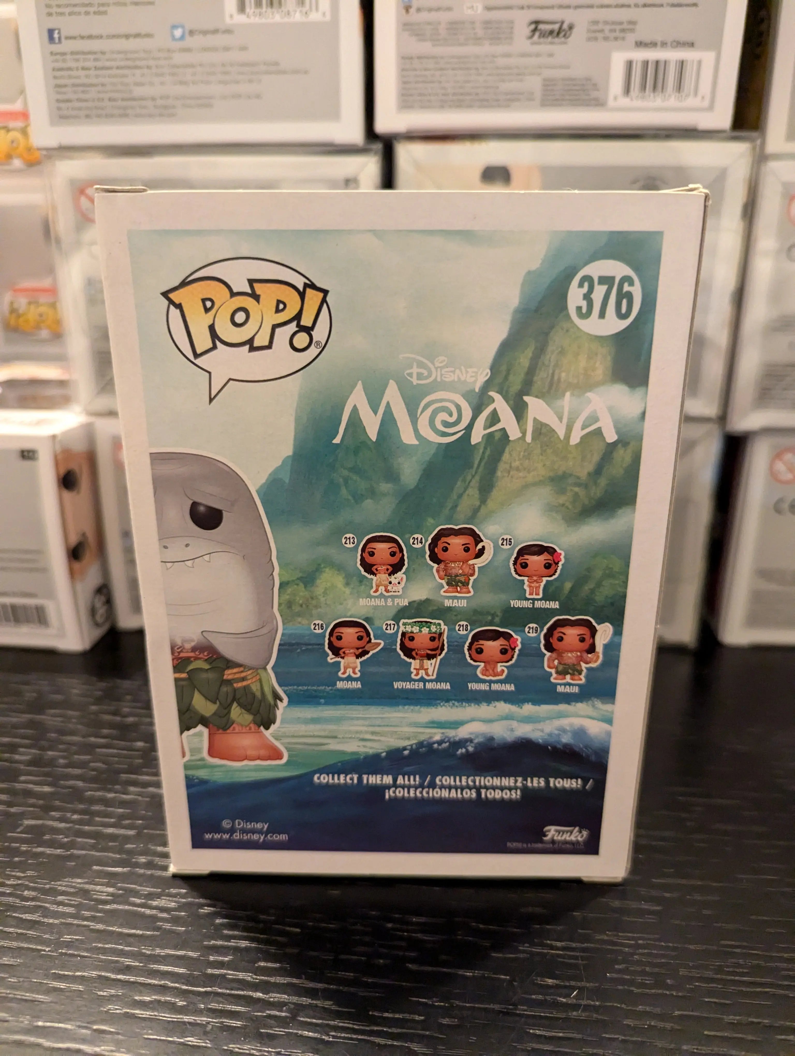 Funko Pop! Moana shops #376 Maui (Shark Head) - 2018 Spring Convention