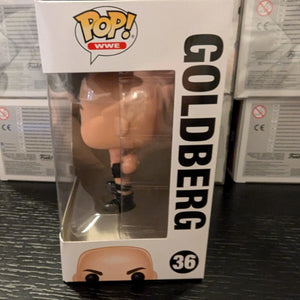 WWE Goldberg Pop! Vinyl Figure #36 FRENLY BRICKS - Open 7 Days