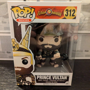 Pop Games Vinyl Figure-Pop Movies-Flash Gordon - Prince Vultan # 312 FRENLY BRICKS - Open 7 Days