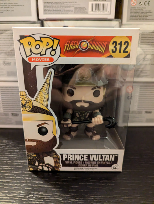 Pop Games Vinyl Figure-Pop Movies-Flash Gordon - Prince Vultan # 312 FRENLY BRICKS - Open 7 Days