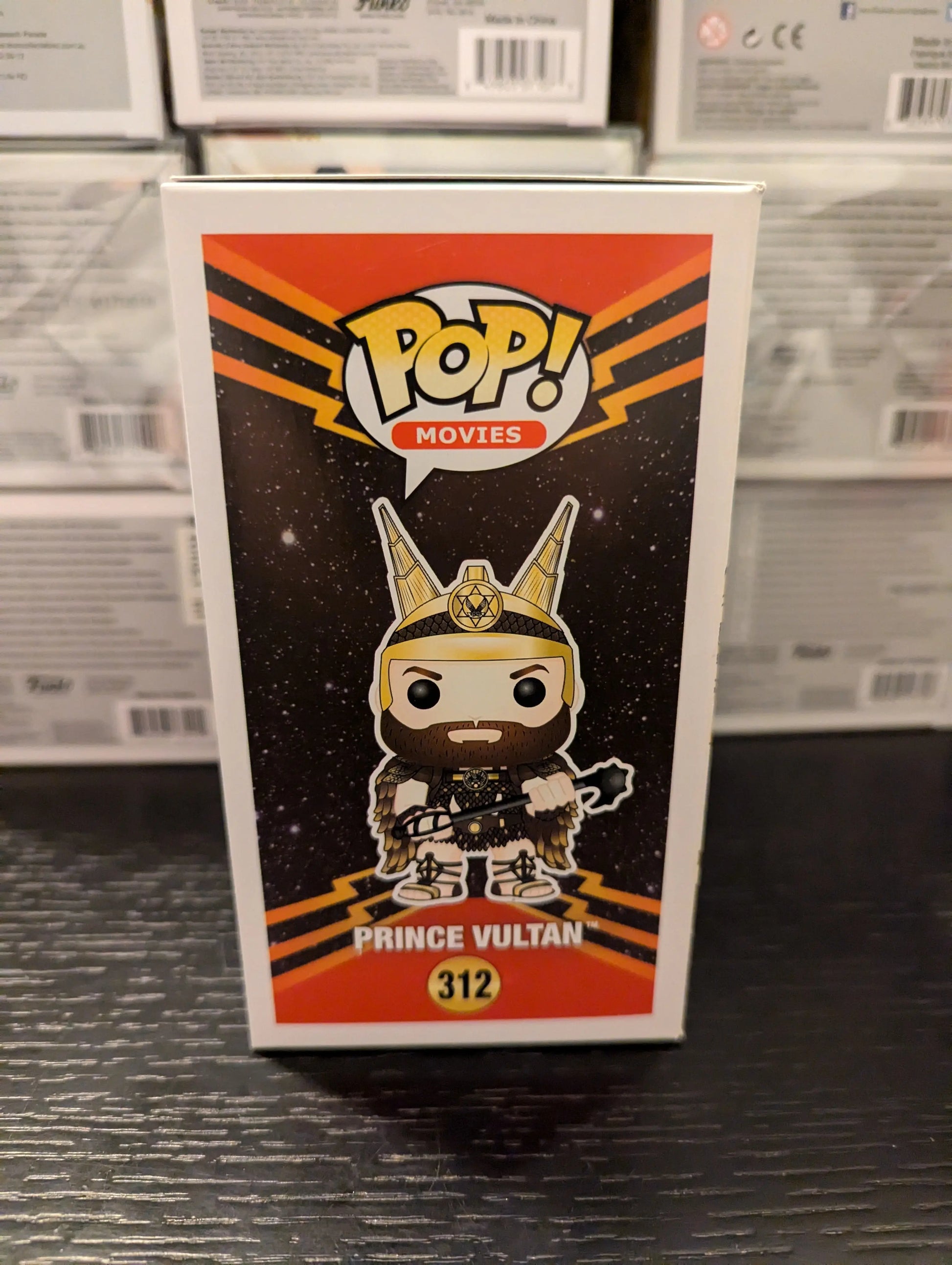 Pop Games Vinyl Figure-Pop Movies-Flash Gordon - Prince Vultan # 312 FRENLY BRICKS - Open 7 Days