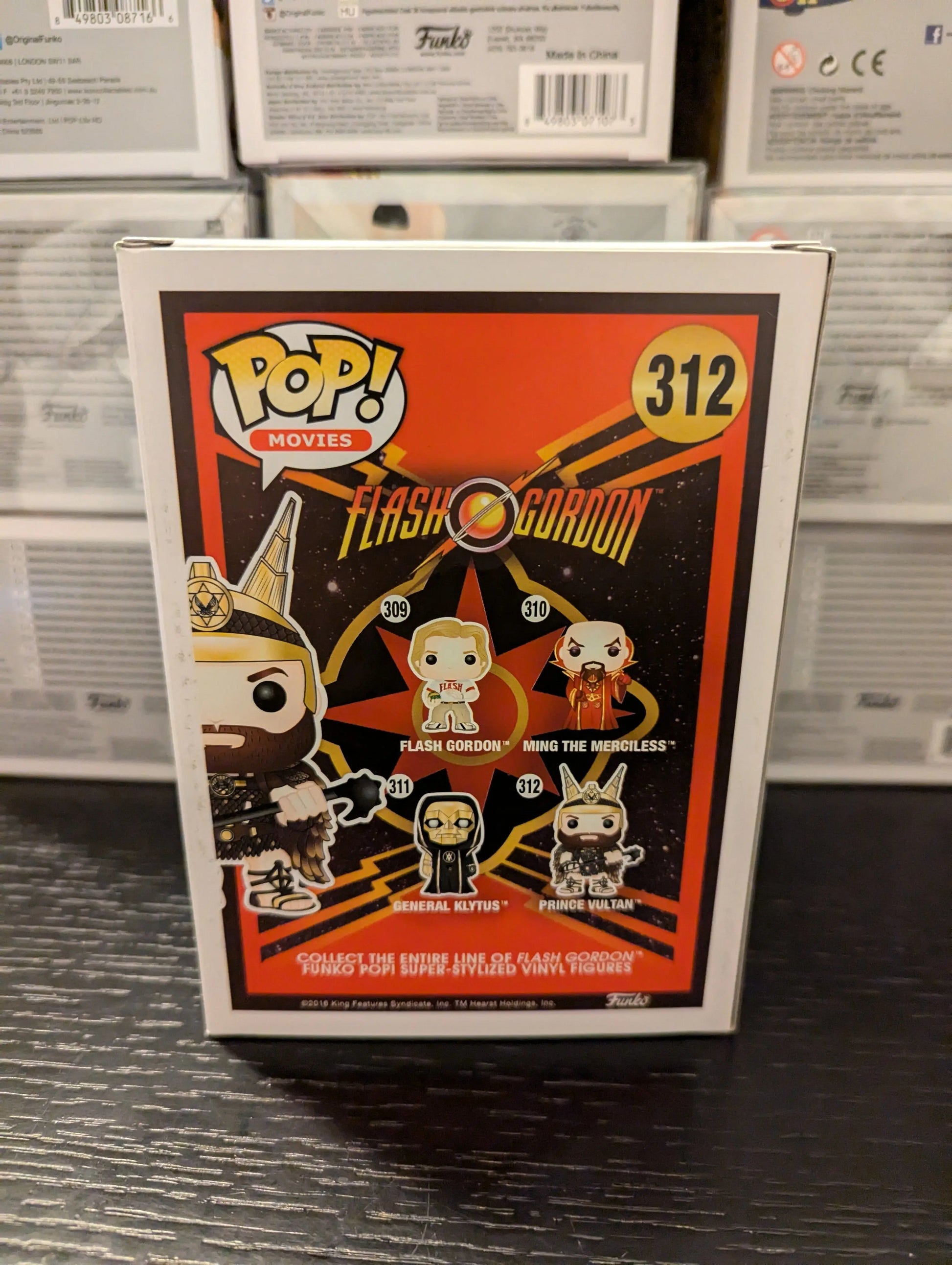 Pop Games Vinyl Figure-Pop Movies-Flash Gordon - Prince Vultan # 312 FRENLY BRICKS - Open 7 Days