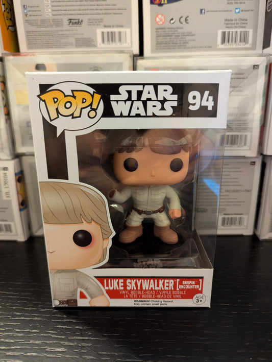 LUKE SKYWALKER BESPIN ENCOUNTER #94 Funko Pop Galactic Con Star Wars FRENLY BRICKS - Open 7 Days