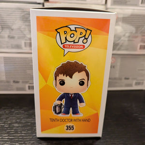 Tenth Doctor With Hand 355 Funko Pop! Vinyl Doctor Who Television FRENLY BRICKS - Open 7 Days