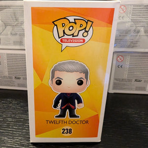 Funko Pop 238 - Doctor Who - 12th Dr with Spoon and Glove Peter Capaldi POP FRENLY BRICKS - Open 7 Days